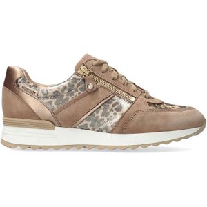 Mephisto, Schoenen, Dames, Beige, 35 1/2 EU, Suède, Toscana Suède Leren Sneaker - Licht Taupe