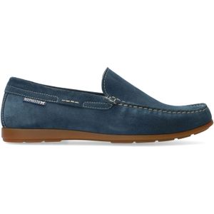 Mephisto Algoras - heren moccasin - blauw - maat 39 (EU) 6 (UK)