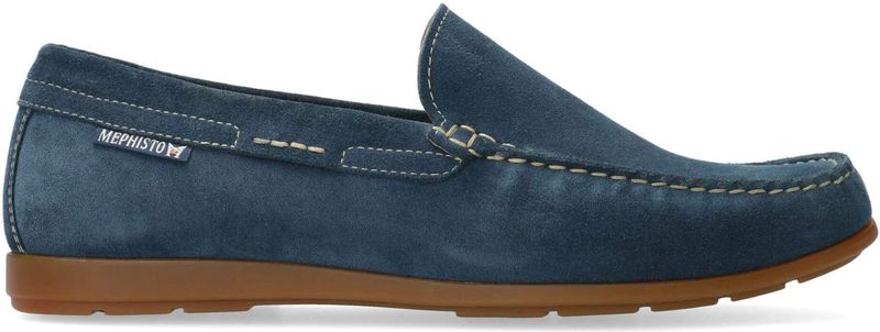 MEPHISTO ALGORAS - Mocassin - Zwart - Leer - Soft-Air Technologie - Schokdempende Zool