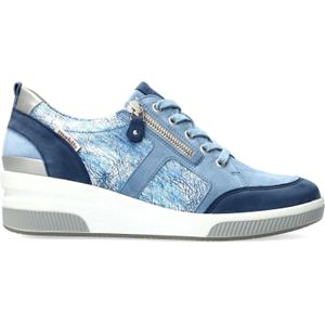 Mephisto Mobils Trudie - dames sneaker - blauw - maat 37.5 (EU) 4.5 (UK)