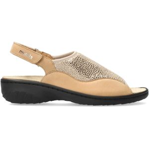 Mephisto, Comfortabele Gisella damessandaal Beige, Dames, Maat:42 EU