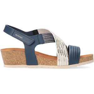 Mephisto Renza - dames sandaal - blauw - maat 40 (EU) 6.5 (UK)