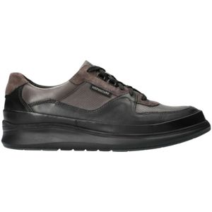 Mephisto - Julien - Veterschoenen - Zwart - Leer/Suède