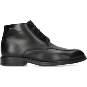 Mephisto, Schoenen, Heren, Zwart, 39 EU, Leer, Waterdichte Heren Enkellaars - Zwart Leer