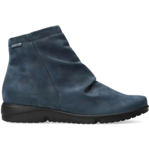 Mephisto, Comfortabele enkellaars met schokabsorptie Blauw, Dames, Maat:40 EU