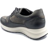 Mephisto - Karin - Sneakers - Grey - Leer - Leren Voering