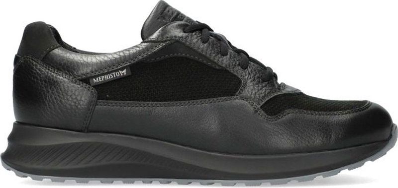 Mephisto Davis - heren sneaker - zwart (UK)