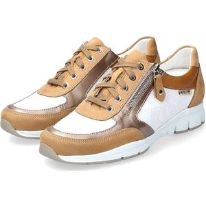 Mephisto - Ylona Dames Sneaker - Beige - Leer