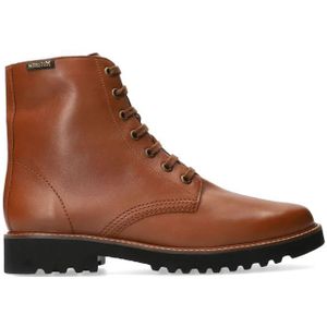 Mephisto, Klassieke Leren Enkellaars voor Dames Bruin, Dames, Maat:42 1/2 EU