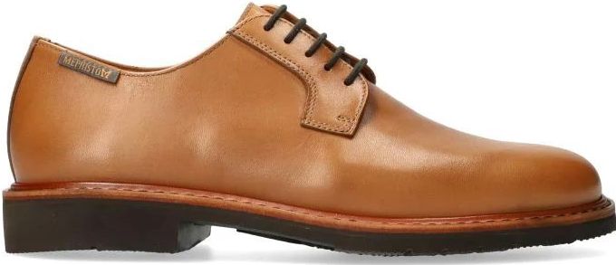 Mephisto - Veterschoenen - Zwart - Leer - Goodyear-Welt - Schokabsorber