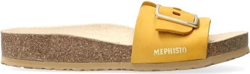 Mephisto - Sliders - Zwart - Echt Leer - Soft-Air Technologie