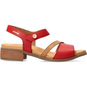 Mephisto Nikolia - dames sandaal - rood - maat 37 (EU) 4 (UK)