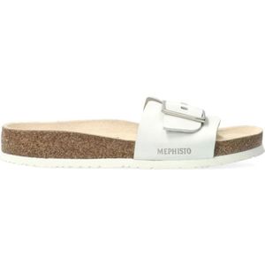 Mephisto Mabel - dames slipper - wit