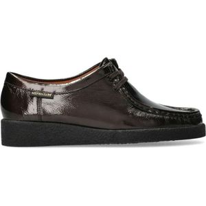 Mephisto, Waterbestendige veterschoen voor dames Bruin, Dames, Maat:40 EU