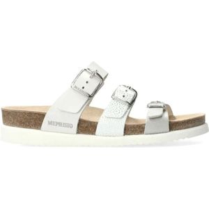 Mephisto - Hyacinta - Dames Sandalen - Zilver - Soft-Air Technologie