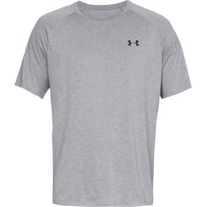 Under Armour UA Tech 2 0 Short Sleeve Tee Heren Sportshirt - Grijs