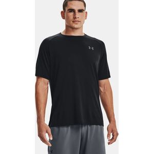 Under Armour UA Tech Short Sleeve Tee Heren Sportshirt Zwart