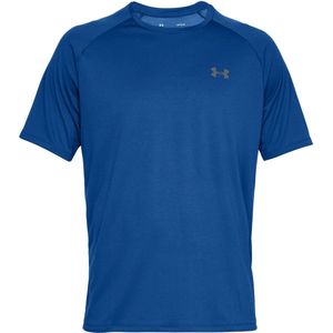 Under Armour UA Tech 2 0 Short Sleeve Tee Heren Sportshirt - Royal