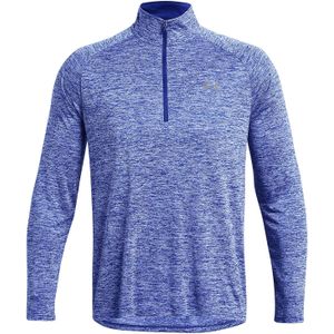 Under Armour Tech - Sporttop - Zwart - 100% Polyester - 1/2 Ritssluiting