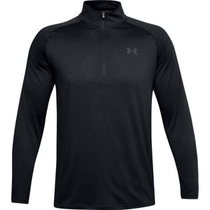 Under Armour - Tech 2.0 1/2 Zip - Fitness Trui - Heren - Zwart - Polyester