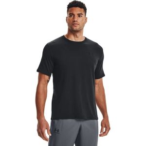 Under Armour UA Sportstyle LC SS Maglietta, Nero, L Uomo