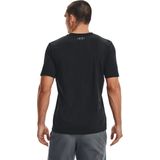 Under Armour - UA Team Issue T-shirt - Korte Mouwen - Zwart - Charged Cotton