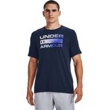 Under Armour - UA Team Issue T-shirt - Korte Mouwen - Zwart - Charged Cotton