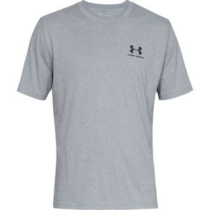 Under Armour UA SPORTSTYLE LC Short Sleeve Heren Sportshirt Grijs