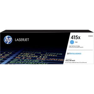 HP 415X originele high-capacity cyaan LaserJet tonercartridge