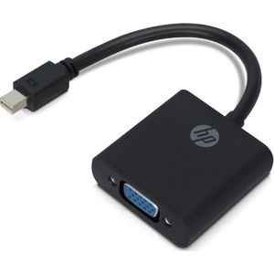 HP 2UX10AA#ABB Adapter - Mini DisplayPort naar VGA, Mini DisplayPort-stekker > bus (15-pins)