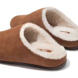 FitFlop Chrissie Shearling Tumbled Tan Braun-Schuhgröße 37