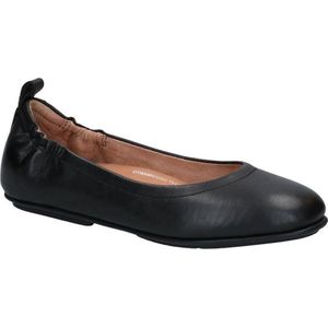 FitFlop - Allegro Ballerina - Schoen - Zwart - Leer - Dynacush Zool