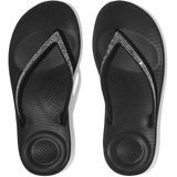 FitFlop IQUSHION Dames Slippers - Zwart - Sparkle - Maat 38