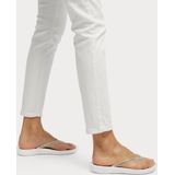 FitFlop Iqushion Sparkle teenslippers dames wit/zilver