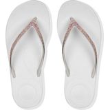 Fitflop Iqushion Sparkle Flip Flops Rood,Wit EU 38 Vrouw