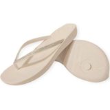 FitFlop Iqushion Sparkle teenslippers dames wit/zilver