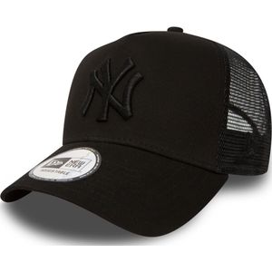New Era MLB New York Yankees Snapback Trucker Cap - Black, Black
