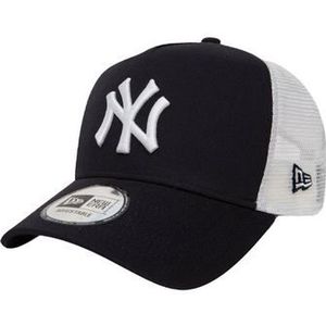 New Era pet New York Yankees Clean A Frame Trucker zwart-wit (11588489)