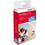 AgfaPhoto vulling voor fotoprinter Realipix Mini P, cartridge en 20 vel fotopapier