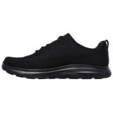 Skechers Flex Advantage Sr Bendon Sneakers voor heren, Black Mesh waterafstotende behandeling tegen watervlekken, 40 EU