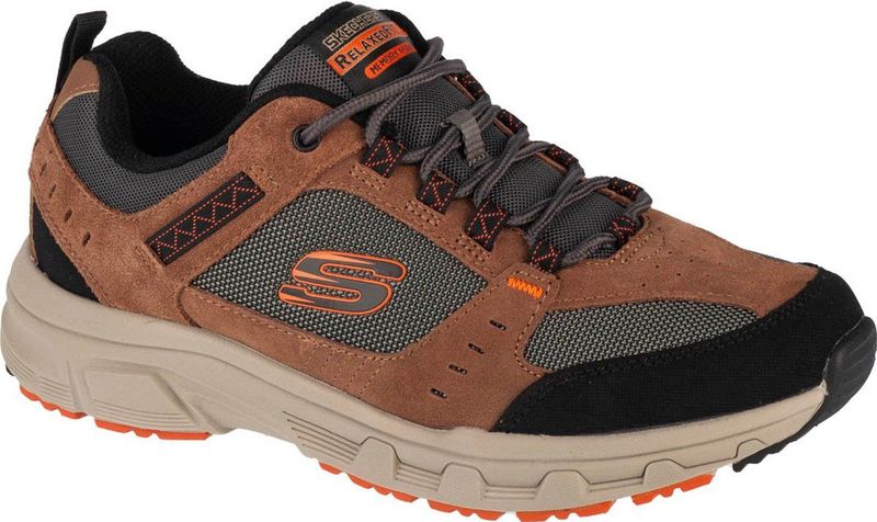 Skechers - Oak Canyon - Sneakers - Zwart - Synthetisch - Relaxed Fit