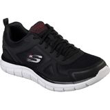 Skechers - Track Scloric - Heren Sneakers - Zwart - Extra Comfort - Memory Foam