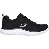 Skechers - Track Scloric - Heren Sneakers - Zwart - Extra Comfort - Memory Foam