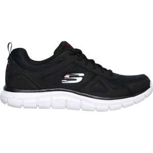 Skechers - Track Scloric - Heren Sneakers - Zwart - Extra Comfort - Memory Foam