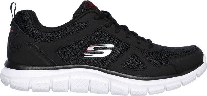 Skechers - Track Scloric - Heren Sneakers - Zwart - Extra Comfort - Memory Foam