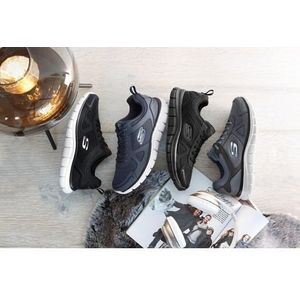 Skechers Track-Scloric 52631-CCBK, Mannen, Grijs, Sneakers,Hardloopschoenen, maat: 42,5