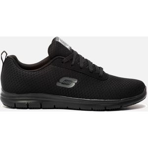 Skechers - Work Ghenter Bronaugh - Sneakers - Zwart - Synthetisch Materialen
