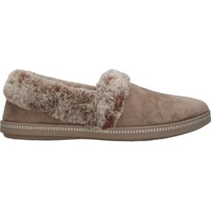 Skechers Cozy Campfire - Team Toasty Dames Sloffen - Taupe - Maat 39