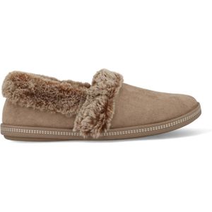 Skechers Cozy Campfire - Team Toasty Dames Sloffen - Taupe - Maat 38