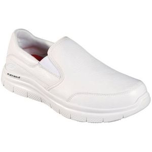 Skechers Berufsschuh "FLEX ADVANTAGE SR", Slipper für Gastronomie, Pflege, Krankenhaus mit Stretcheinsatz